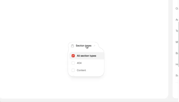 Liquid Checkbox Dropdown preview