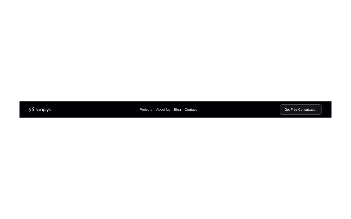 Sanjaya Header preview