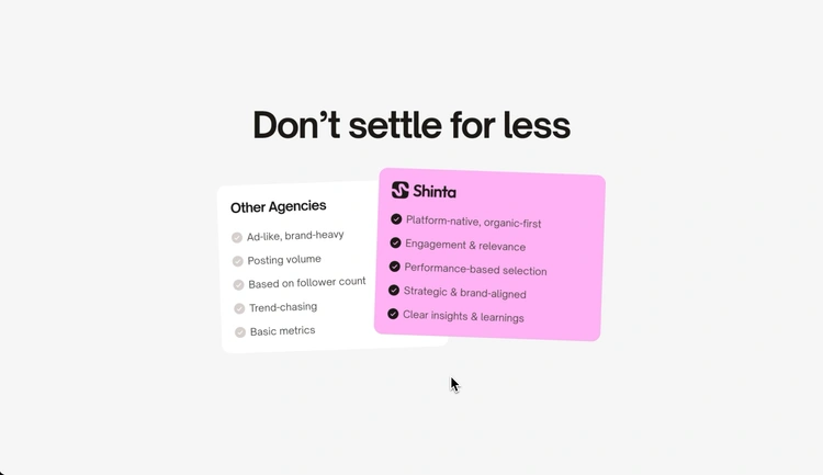 Overlapping Comparison Cards preview