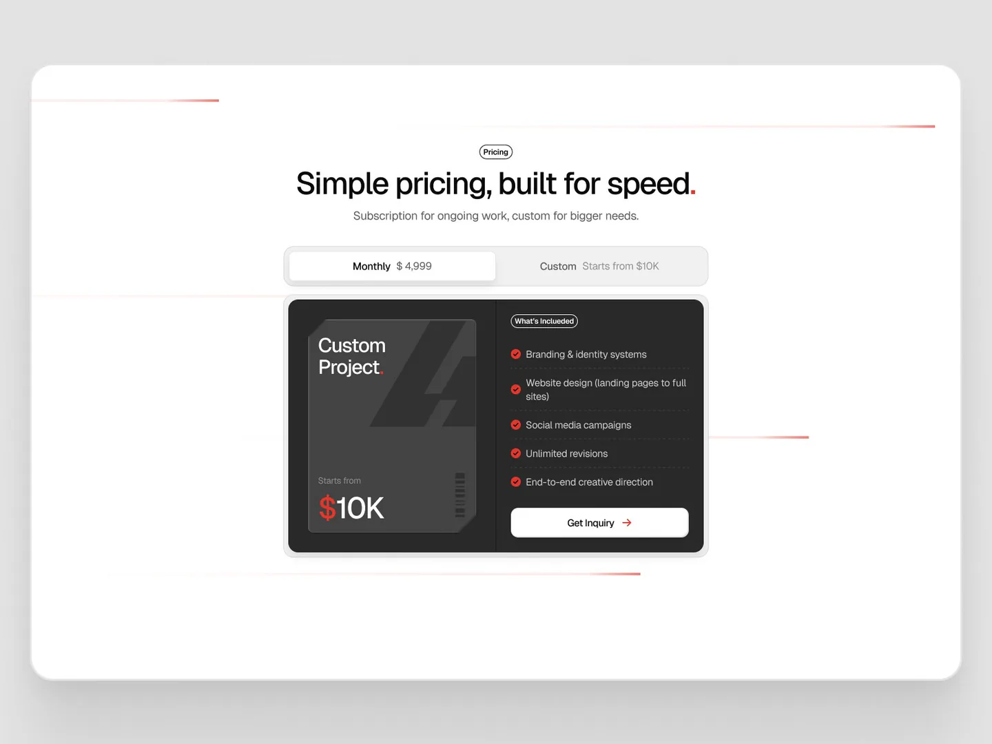 Kurawa — Design studio Framer template