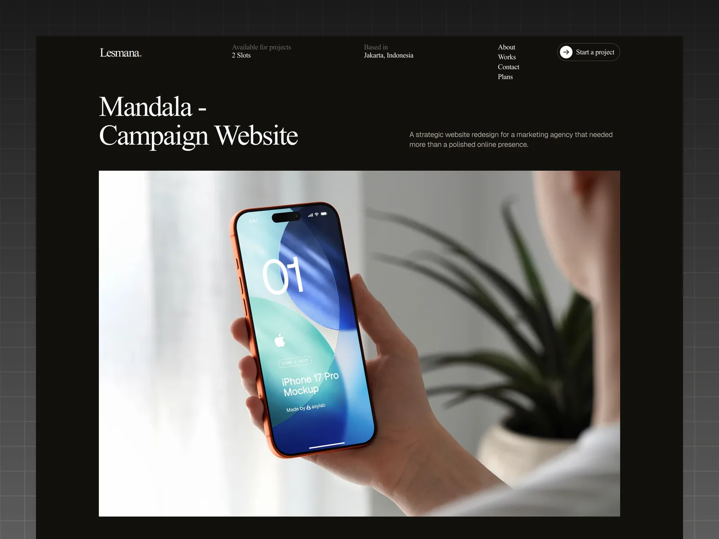 Lesmana template preview 2