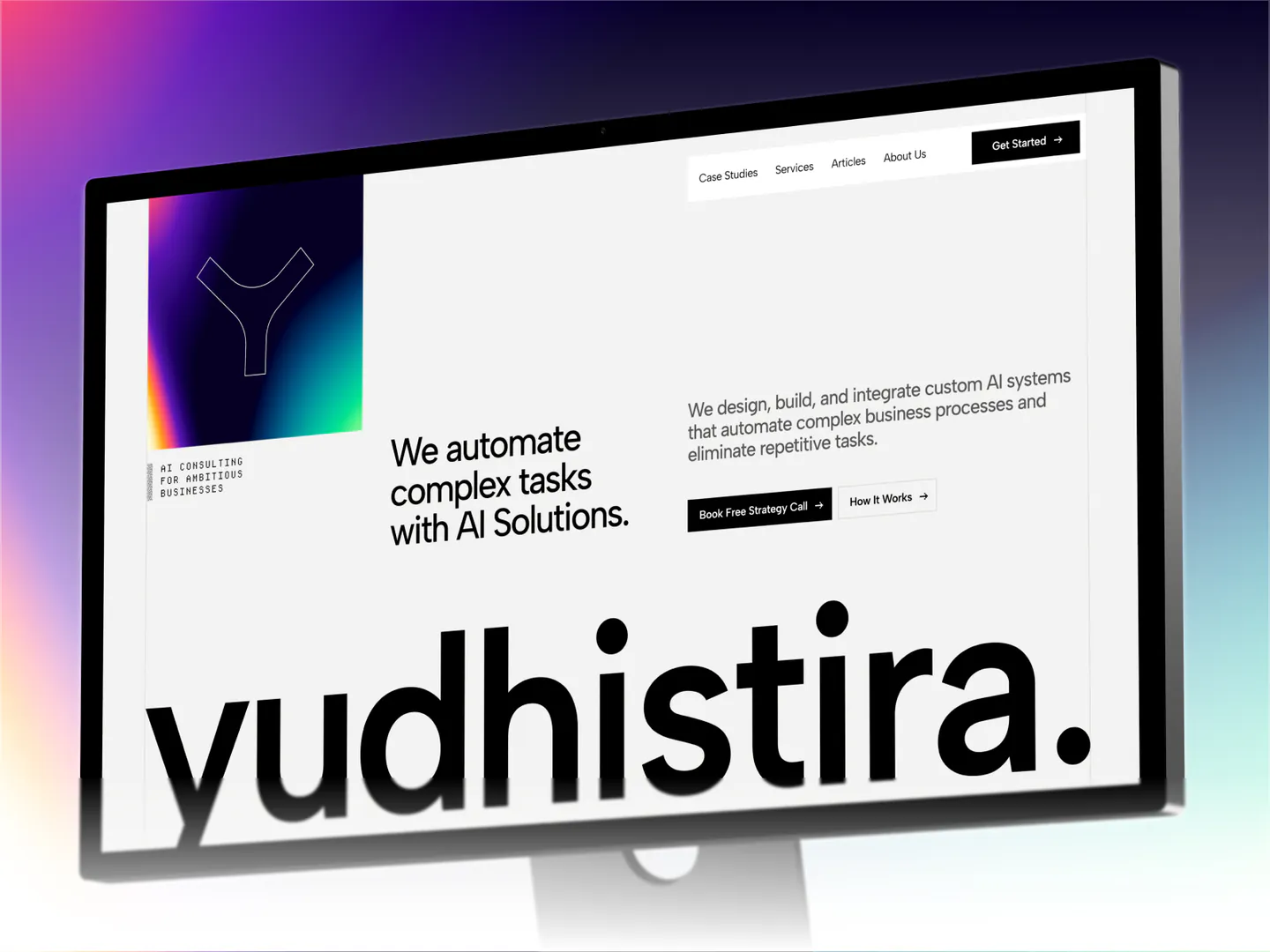 Yudhistira AI Consultancy Agency cover preview